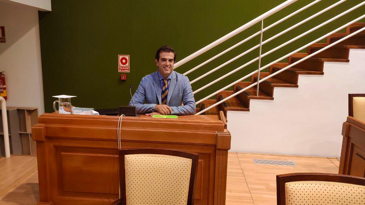 Antonio Sevilla, en el Pleno de Torremolinos