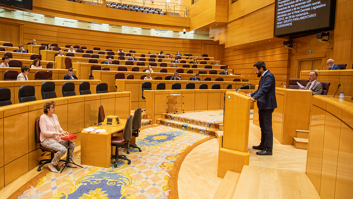 Jacobo González-Robatto, en el Senado