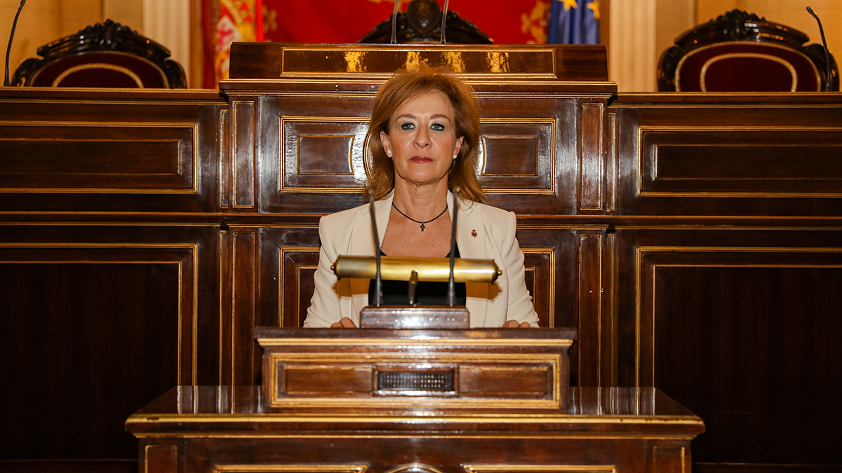 Yolanda Merelo, en el Senado