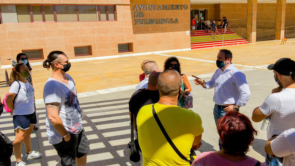 Imagen del concejal de VOX en el Ayuntamiento de Fuengirola, Antonio Luna