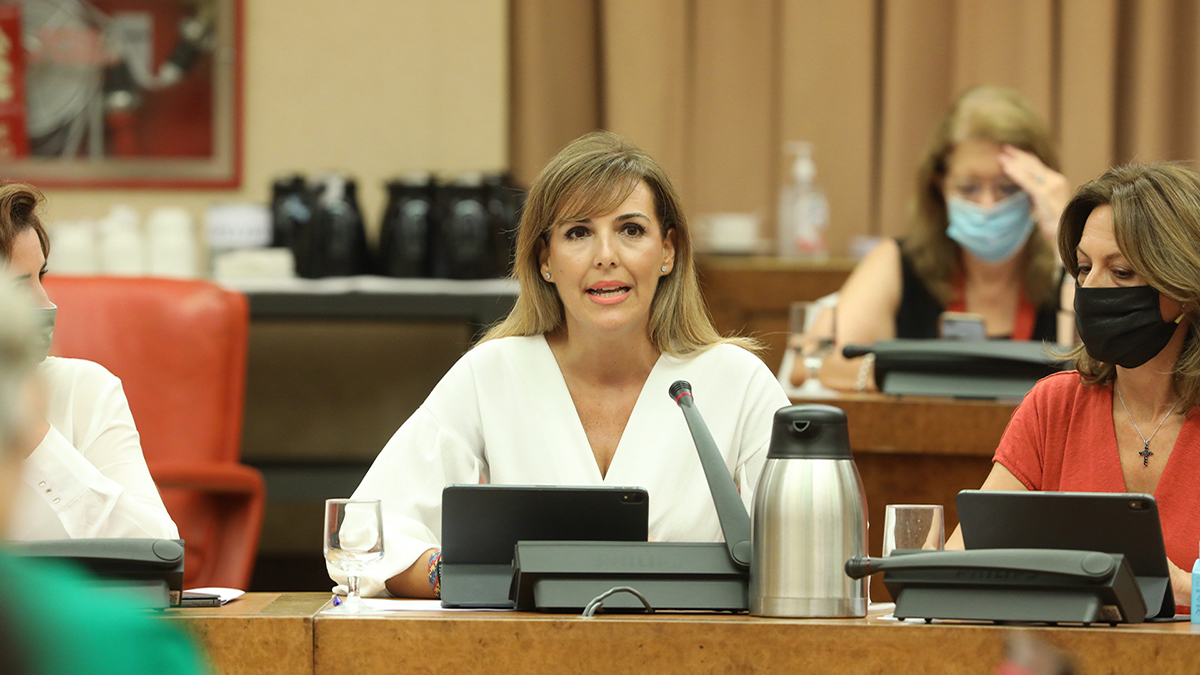 Patricia Rueda, en la Diputación Permanente
