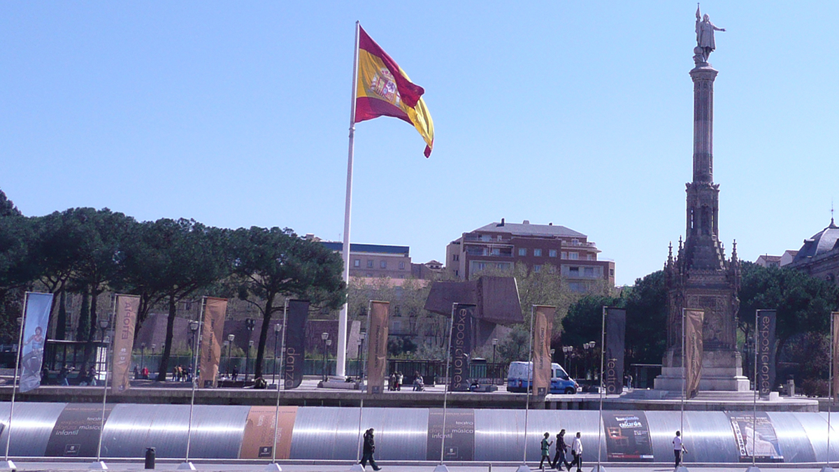 Imagen de la Plaza de Colón