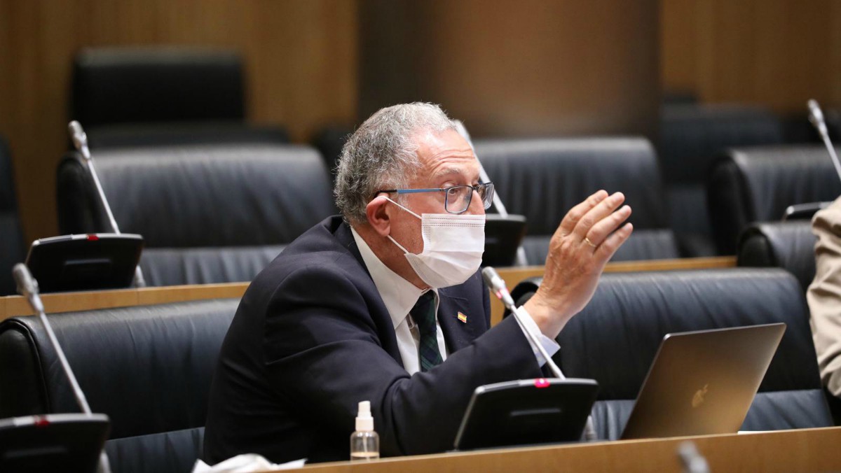 Juan Luis Steegmann en la comisión de Sanidad