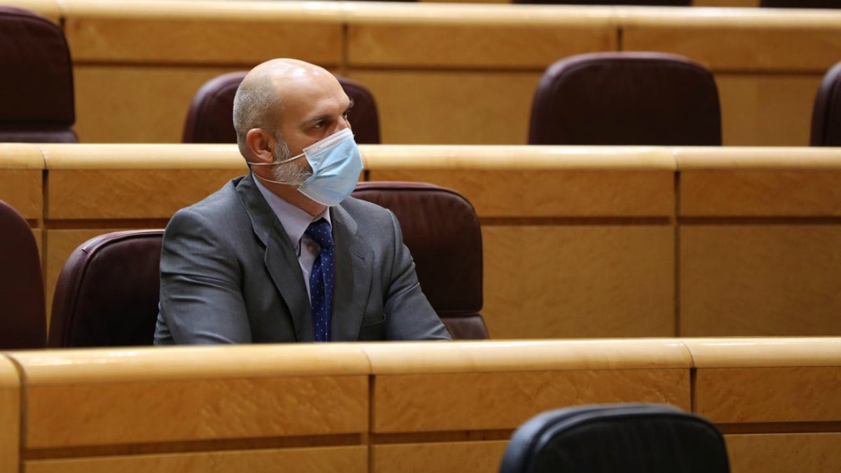 Víctor Sánchez del Real en la Comisión Mixta de RTVE