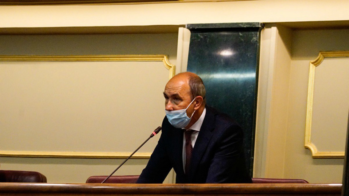 Francisco José Contreras, en la sesión de control