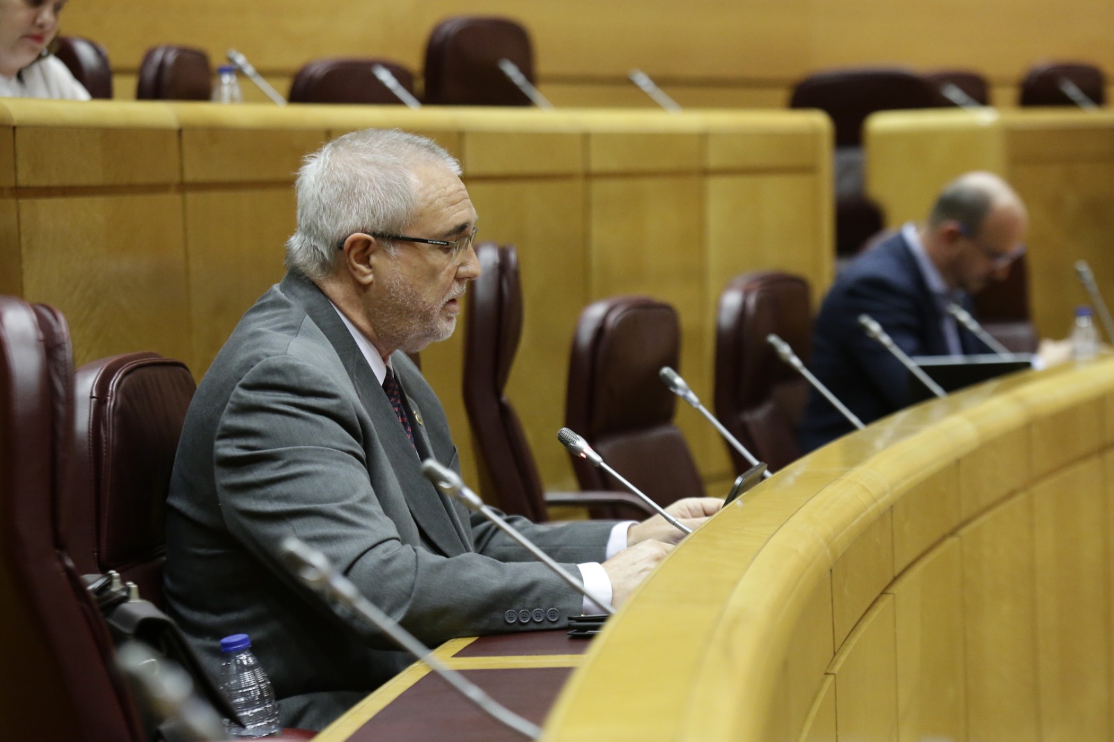 José Manuel Marín, en el Senado