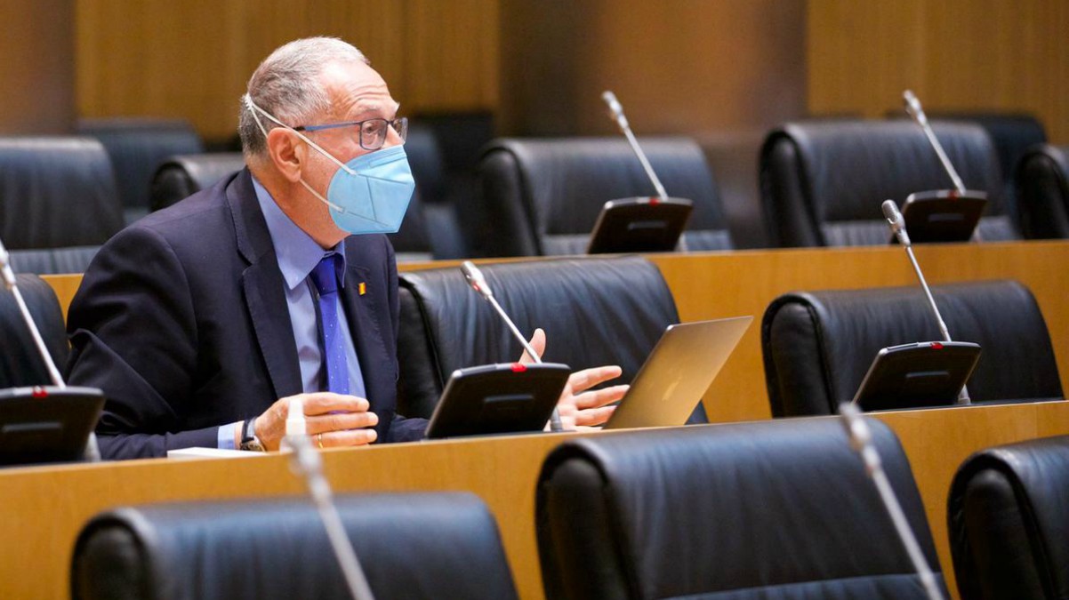 Juan Luis Steegmann en la Comisión de Sanidad