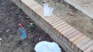 botellón en la Alameda Vieja de Jerez