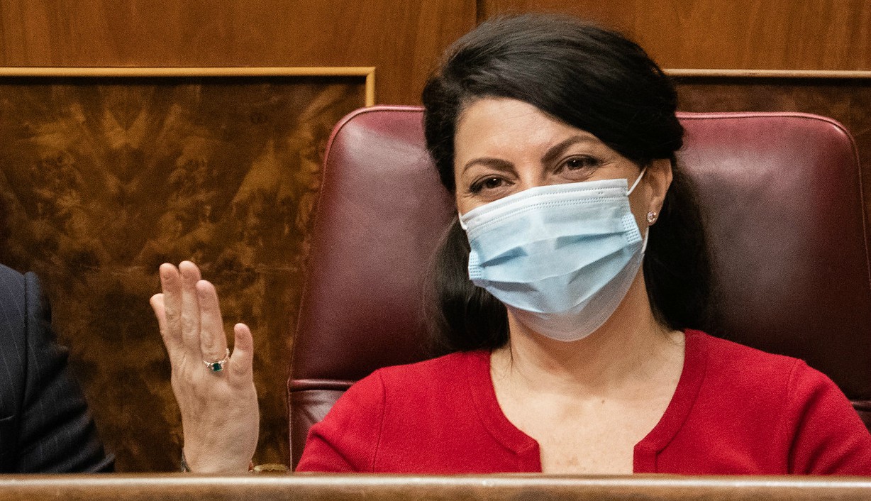 Macarena Olona en el pleno del Congreso