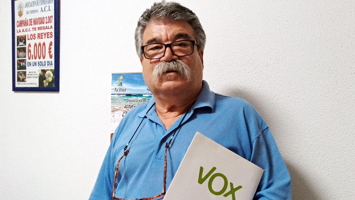 Antonio Jiménez, coordinador VOX Chipiona