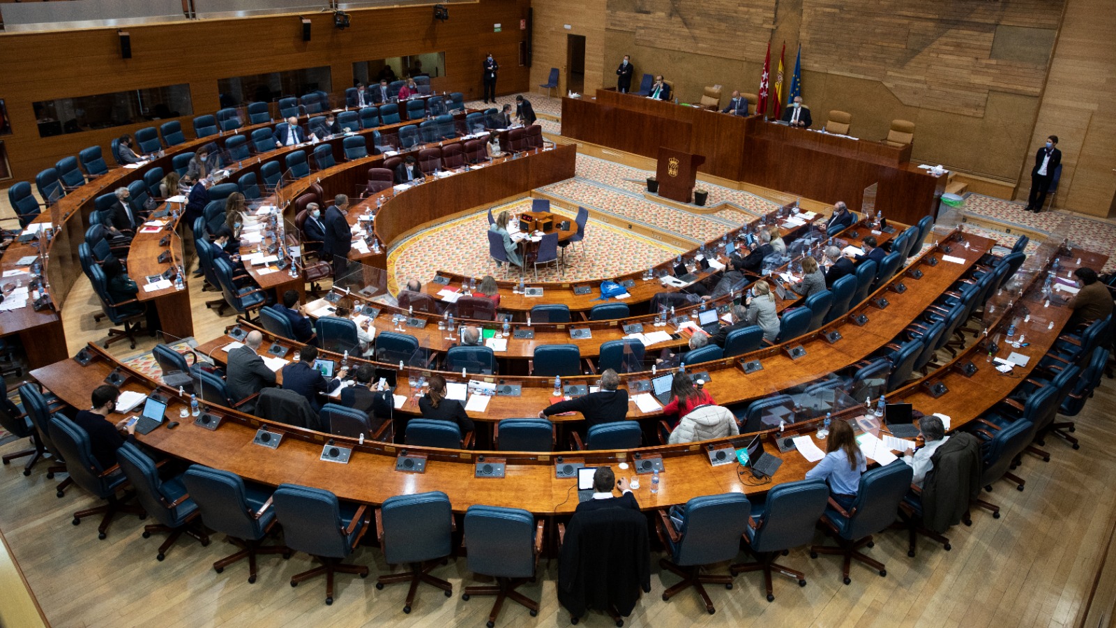 Imagen de la Asamblea de Madrid.
