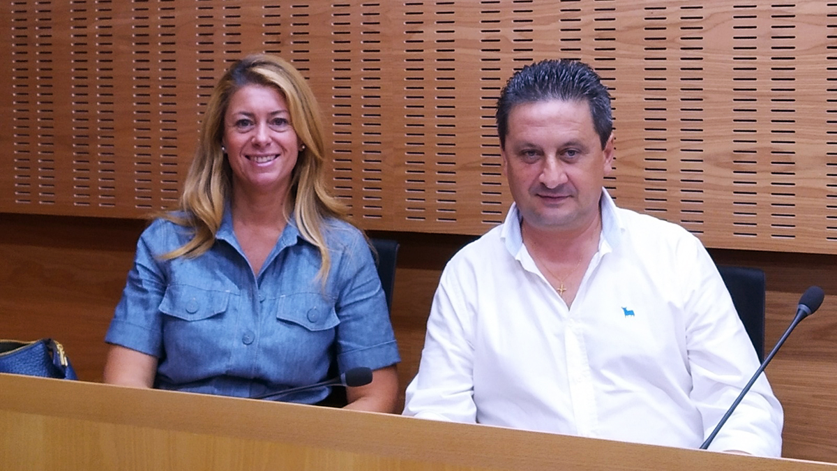 Leocadia Benavente y Juan Carlos Sanz, concejales de VOX El Puerto de Santa María