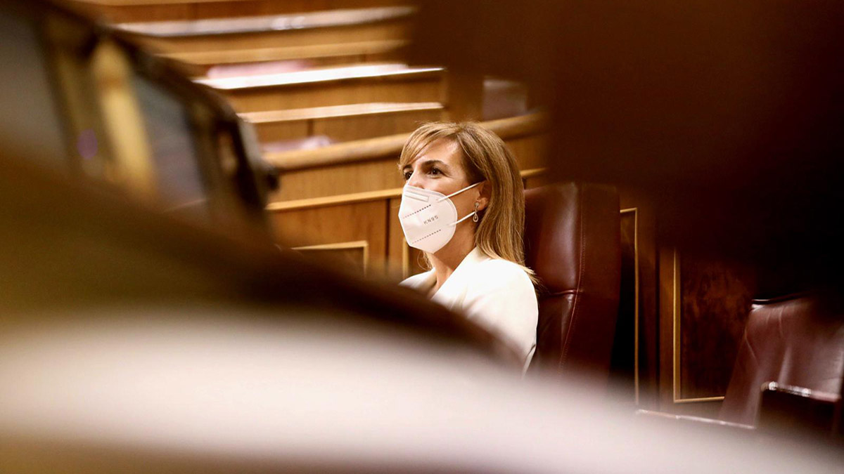 Patricia Rueda, en el Congreso de los Diputados
