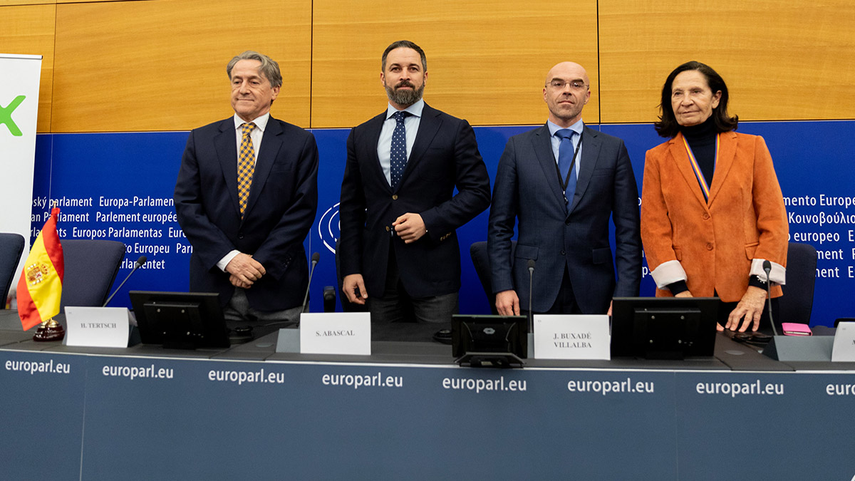 Santiago Abascal, Estrasburgo