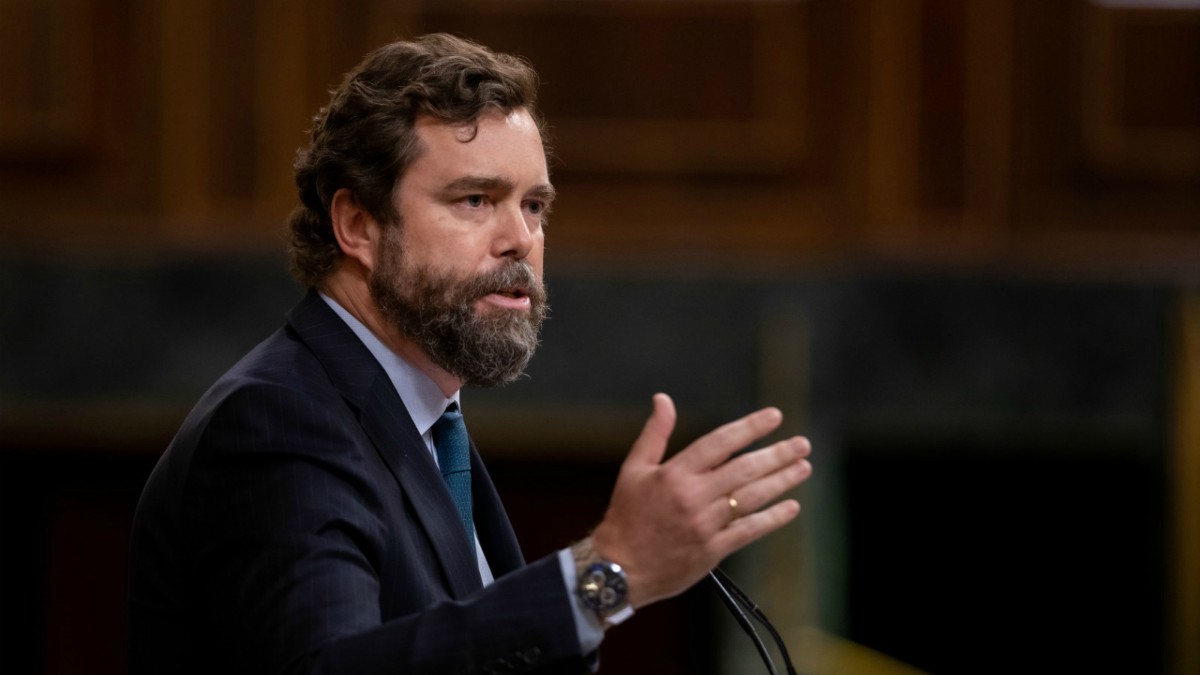 Iván Espinosa de los Monteros, en la tribuna del Congreso