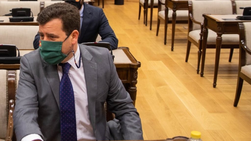 Ricardo Chamorro en la comisión de Agricultura