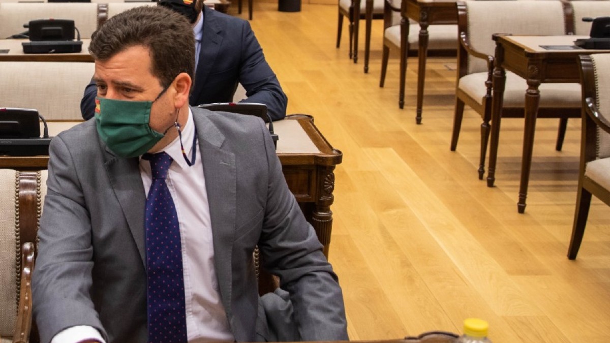 Ricardo Chamorro en la comisión de Agricultura