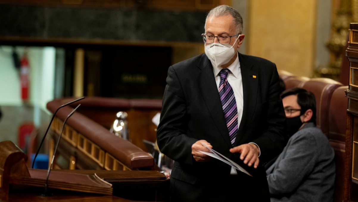 Juan Luis Steegmann en el Pleno del Congreso