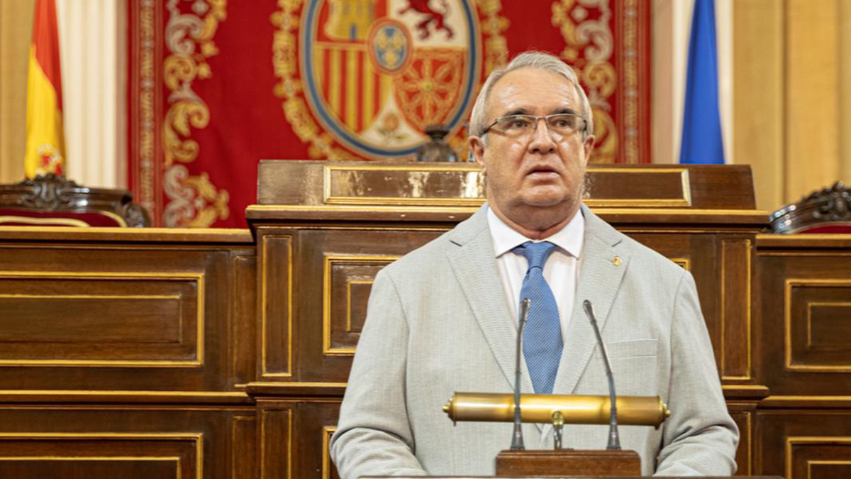 José Manuel Marín, en el Senado