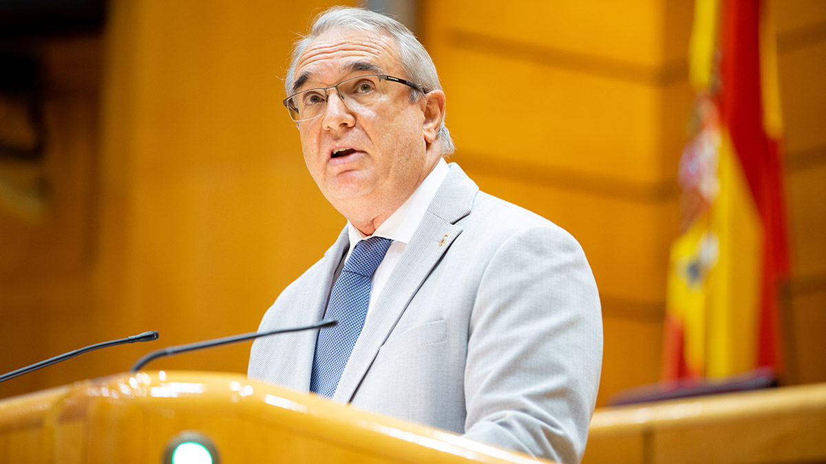 José Manuel Marín, en el Senado