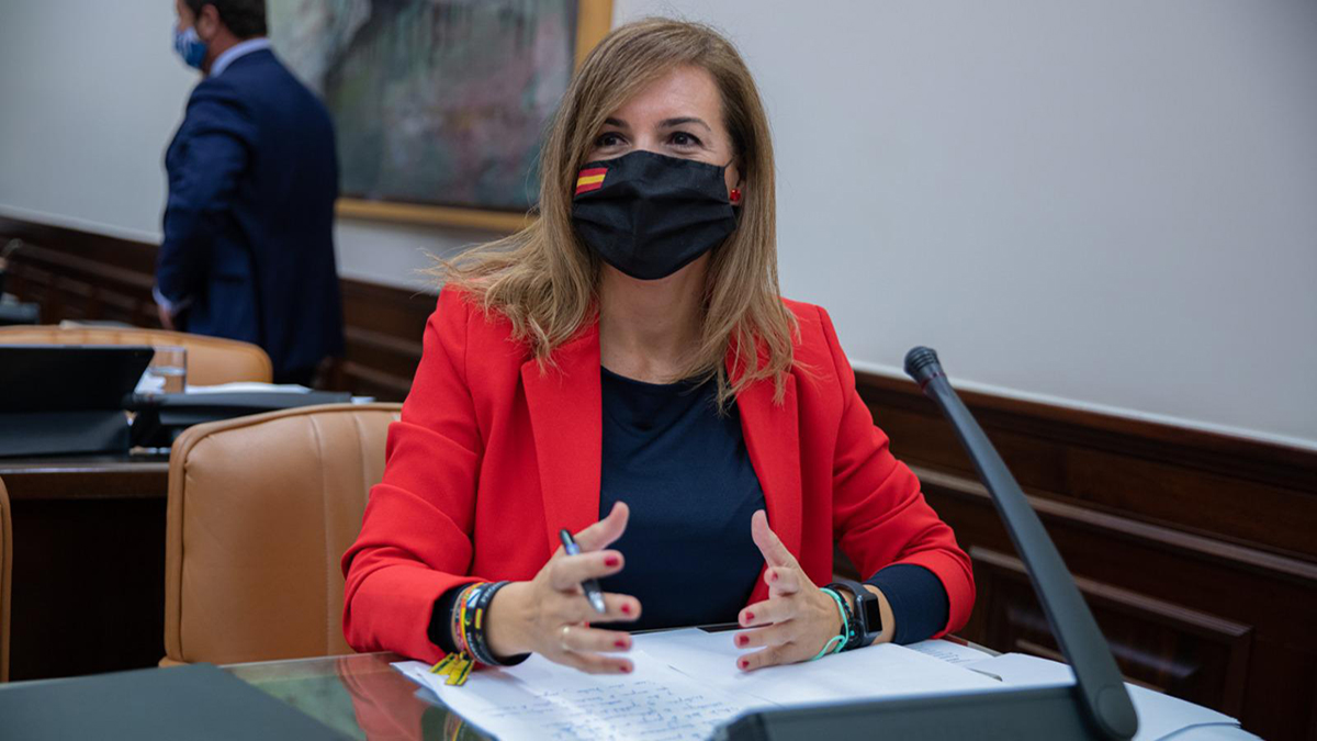 Patricia Rueda, en el Congreso
