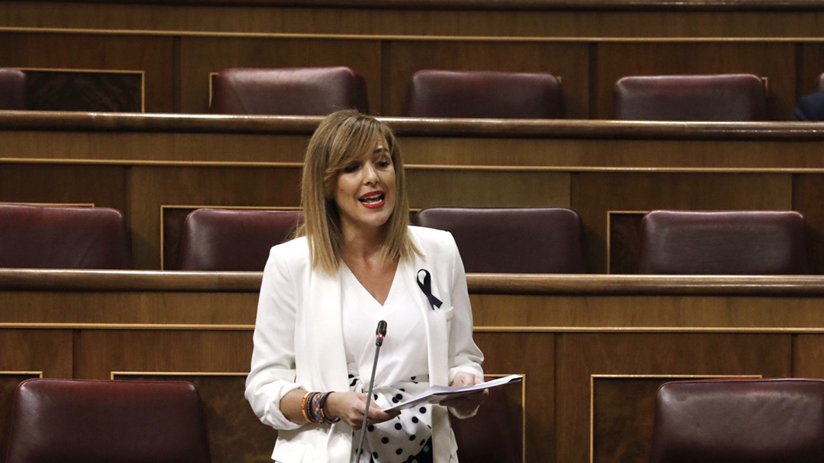 Patricia Rueda, en el Congreso de los Diputados