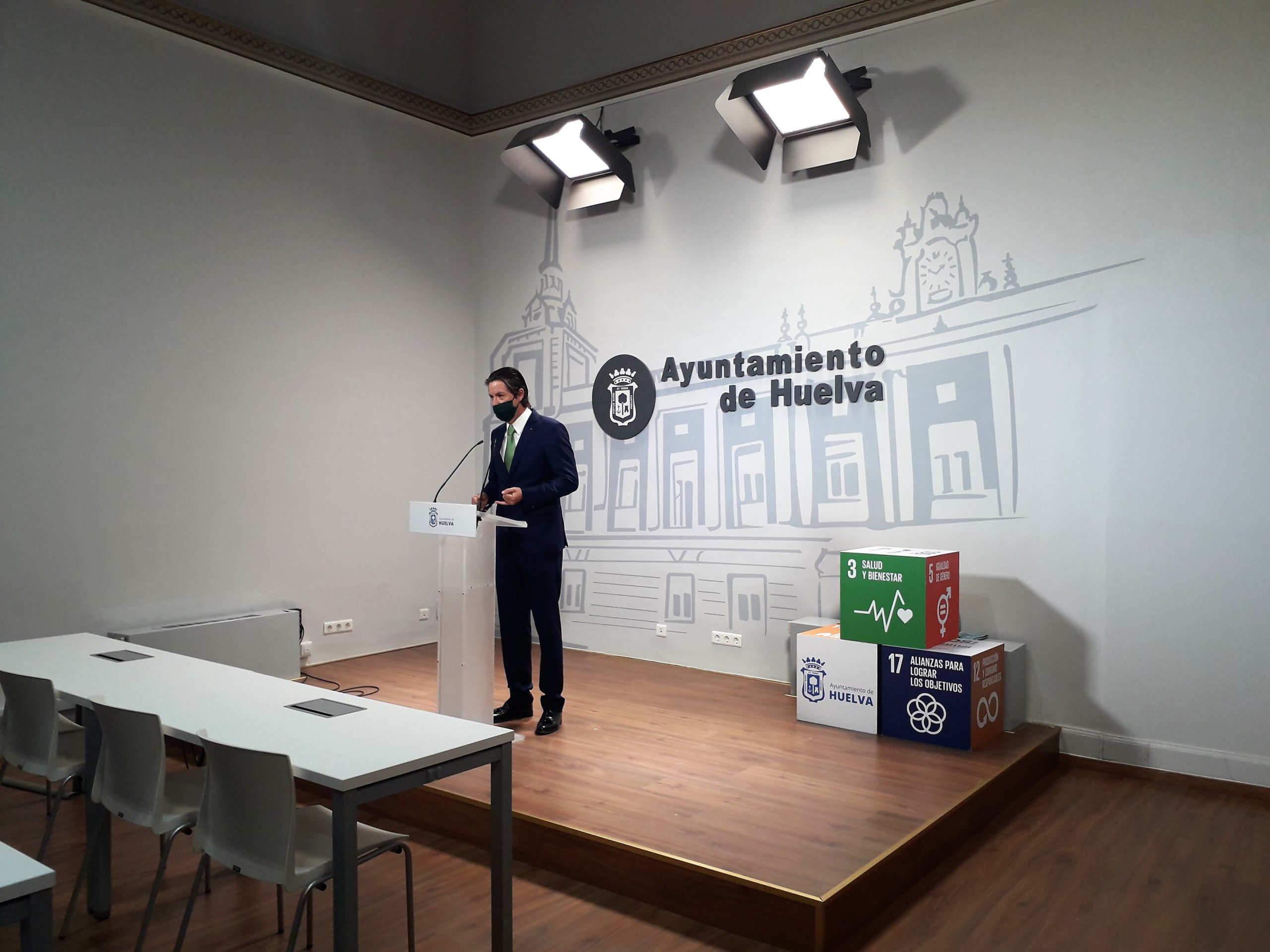 El portavoz del Grupo Municipal en el Ayuntamiento de Huelva.