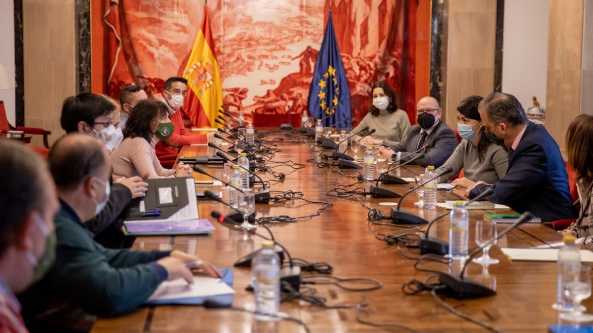 Macarena Olona, Javier Ortega y José Alcaraz
