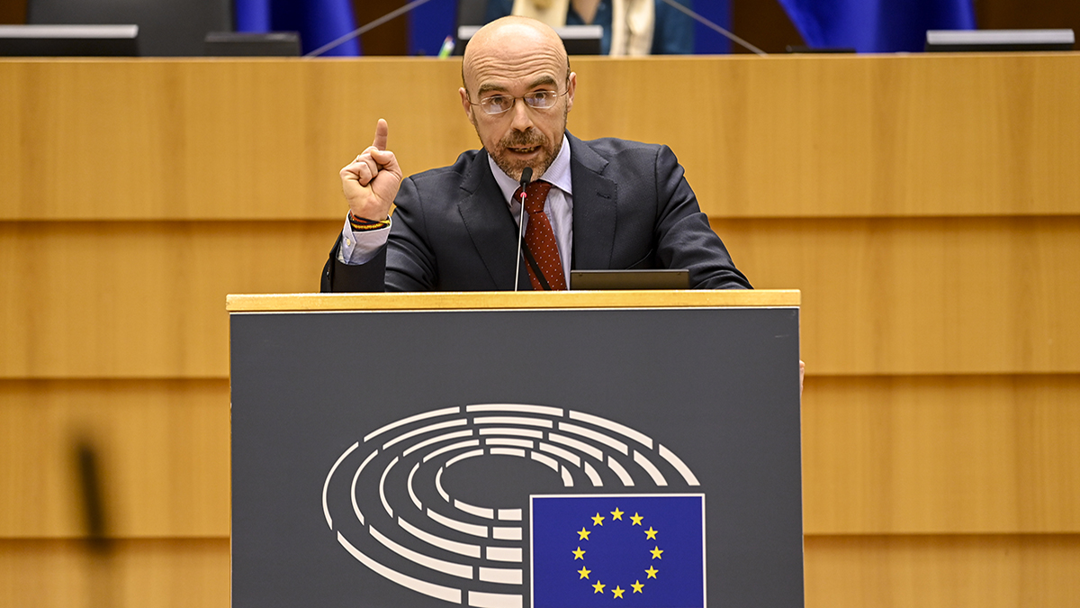 Jorge Buxadé en la Comisión Europea