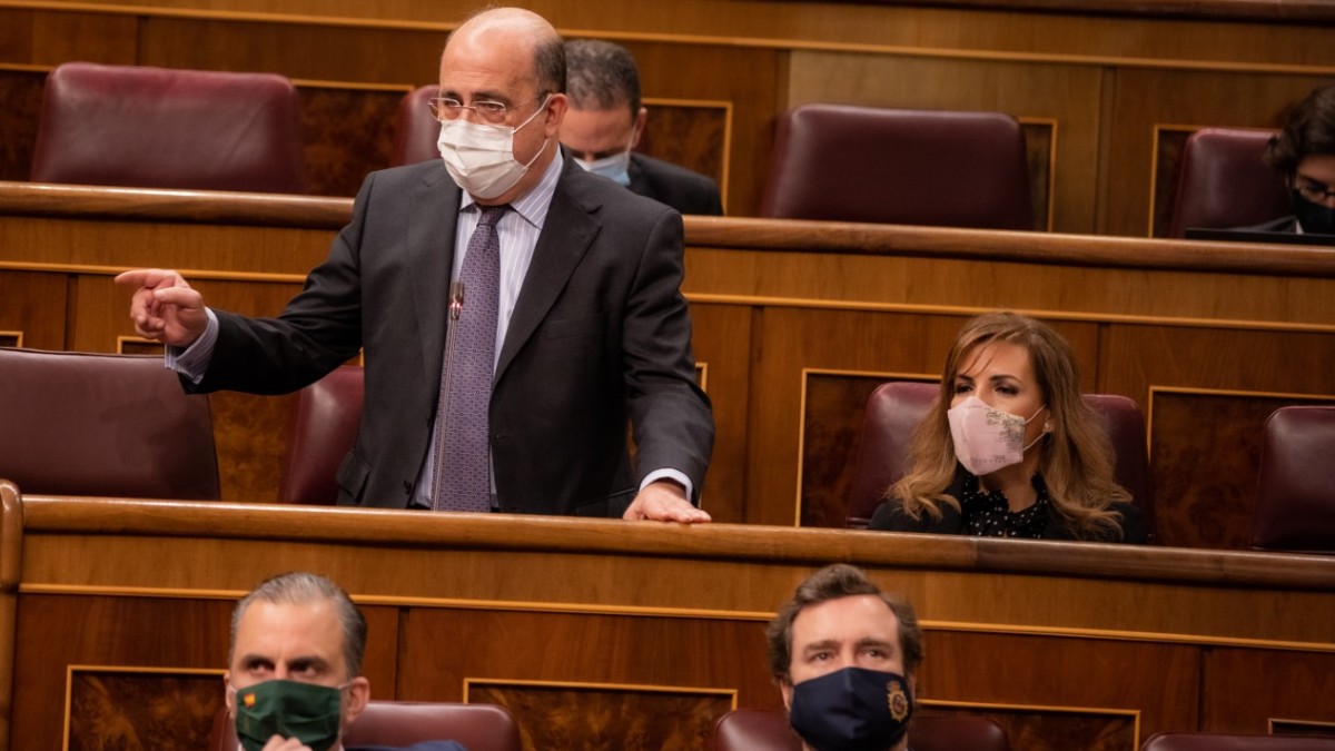 Ignacio Gil Lázaro en la sesión de control