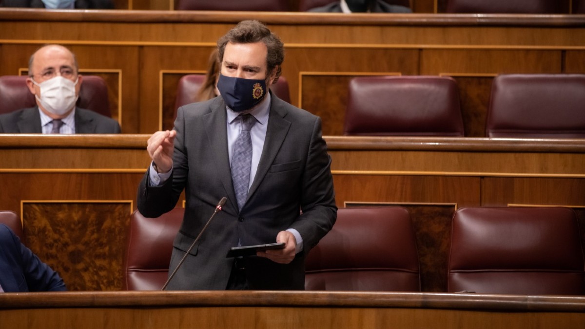 Iván Espinosa, en el Congreso