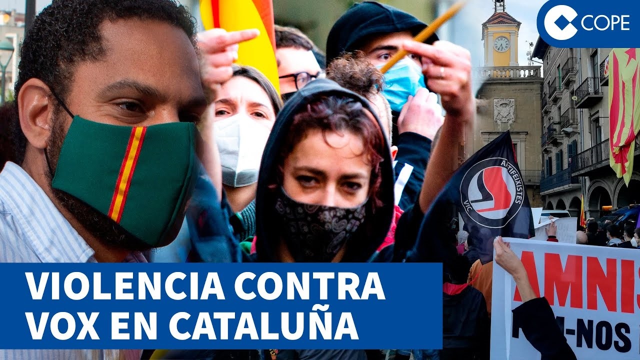 VIOLENCIA CONTRA VOX EN CATALUÑA