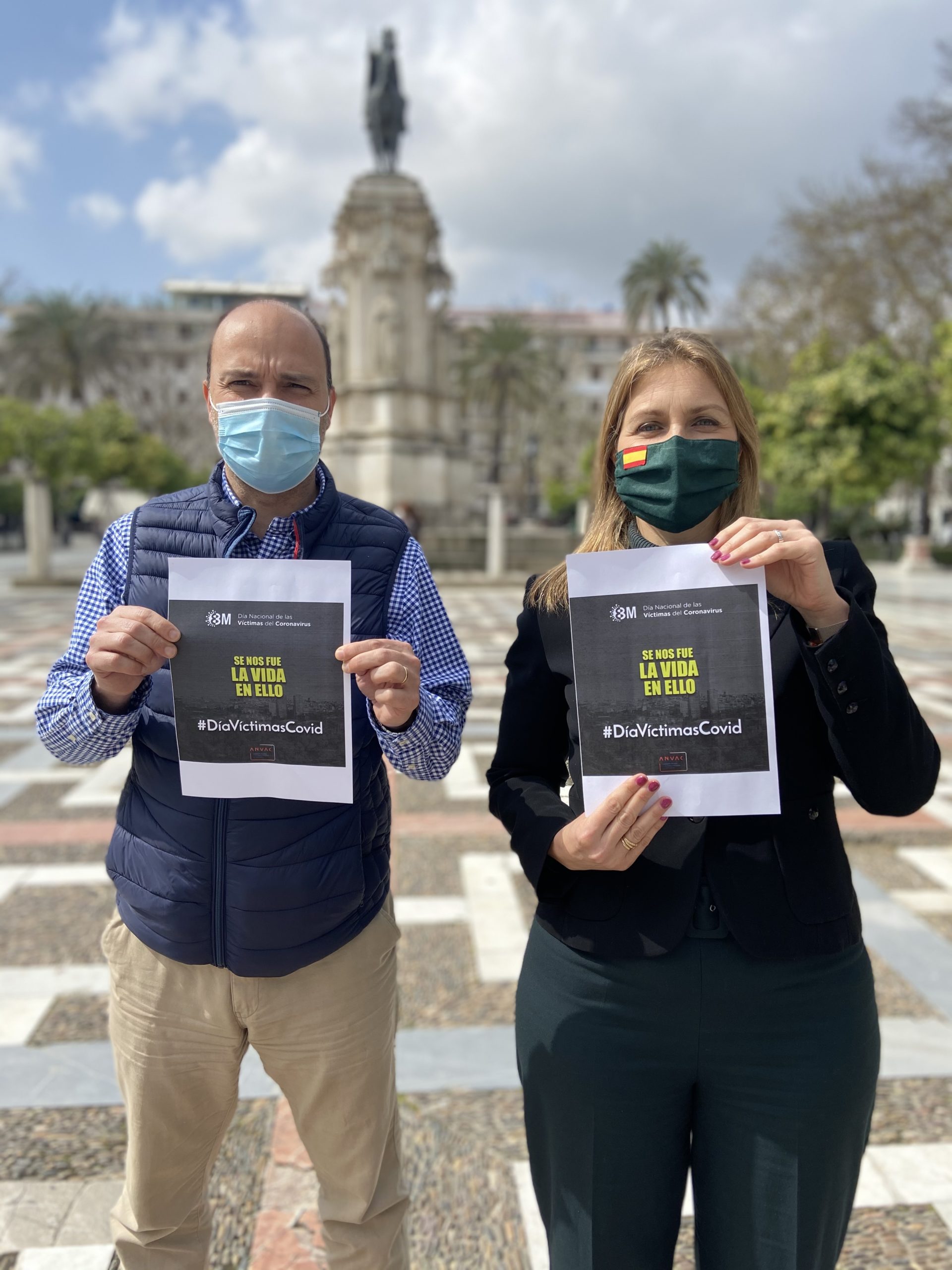 Cristina Peláez y Gonzalo García de Polavieja en este 8 de marzo.