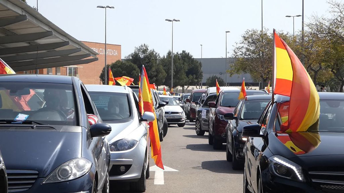 Imágenes de la caravana
