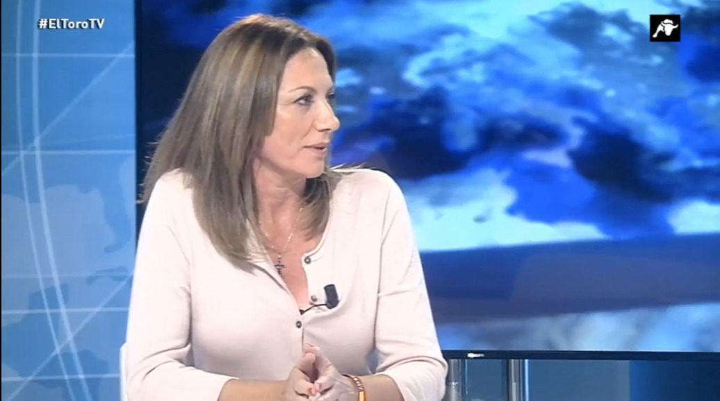 Reyes Romero durante su intervención en El Toro TV.