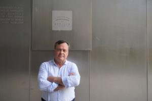 Rafa García Ortiz en la Diputación de Sevilla.