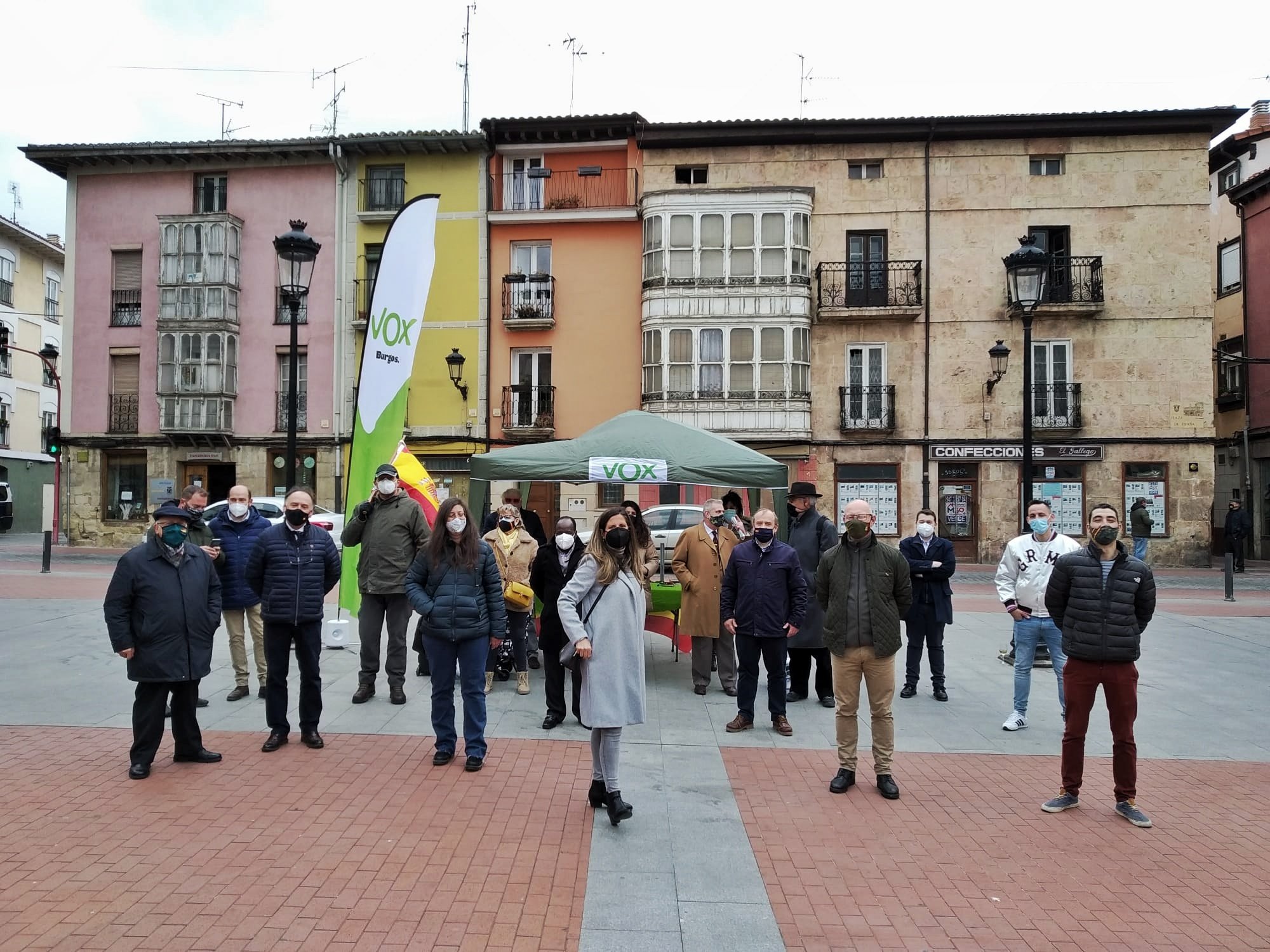 VOX Burgos continua recorriendo la provincia