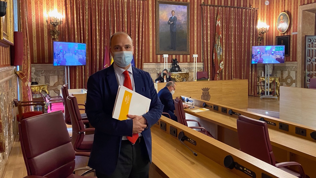 Gonzalo García de Polavieja en la Comisión de abril.