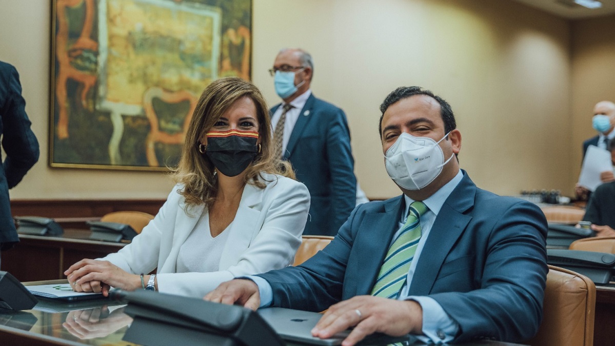 Patricia Rueda y Alberto Rodríguez