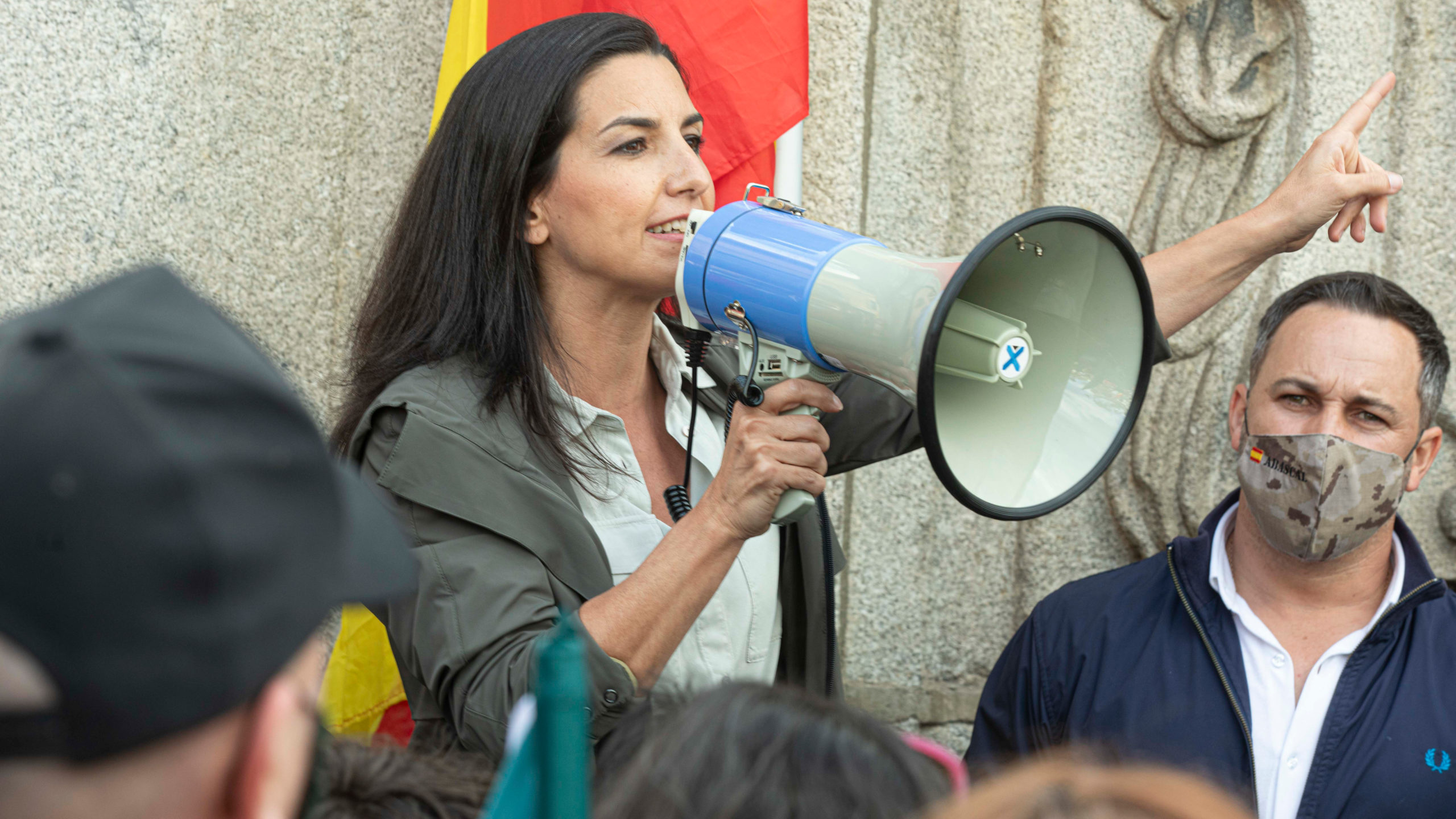 Rocío Monasterio y Santiago Abascal