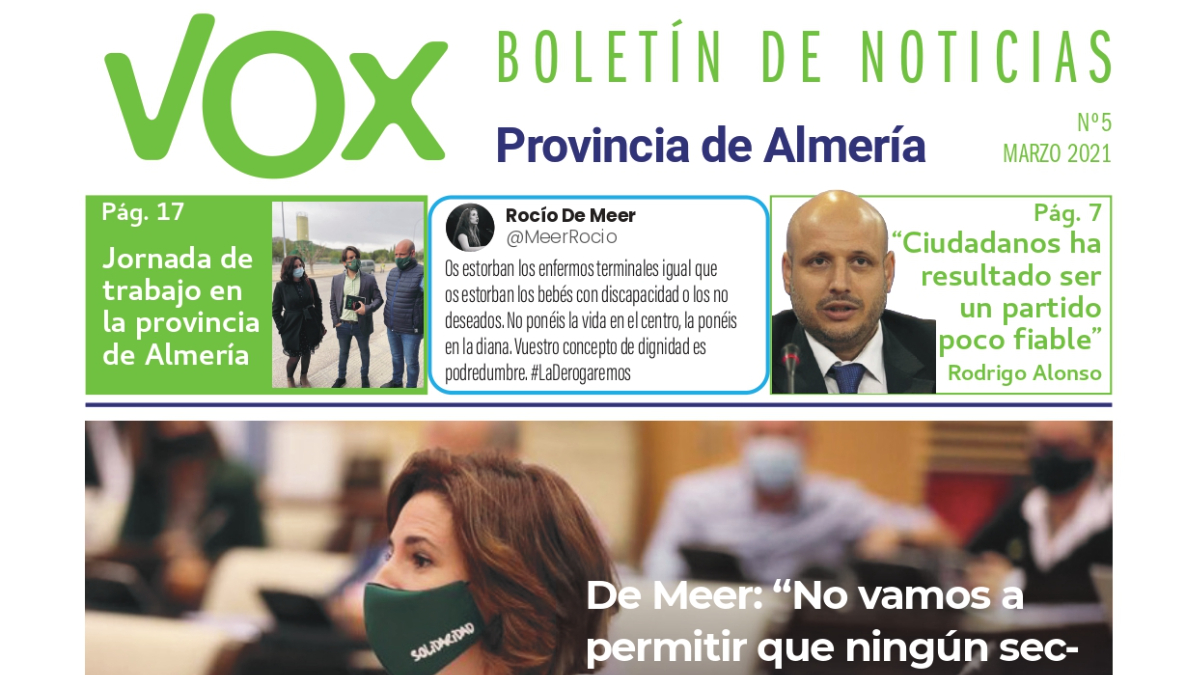 boletín de noticias marzo 2021 almeria