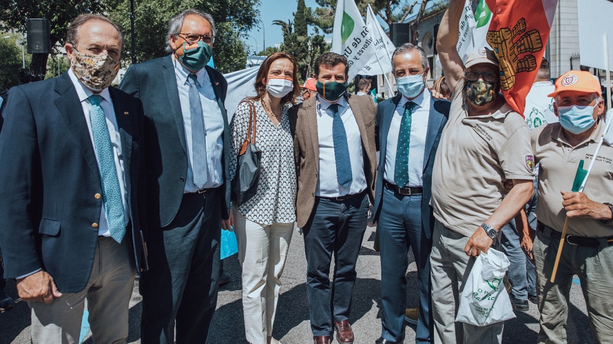 Luis Gestoso, Pedro Requejo, Ricardo Chamorro y Pablo Sáez