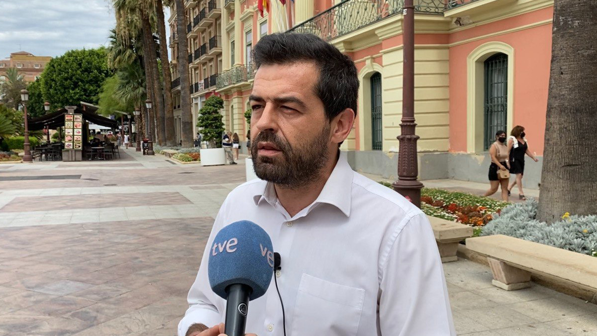 Rubén Martínez, coordinador de VOX en el municipio de Murcia
