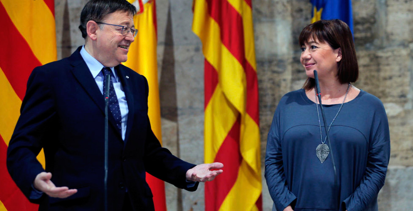 Reunión separatista entre la Comunidad Valenciana y las Islas Baleares