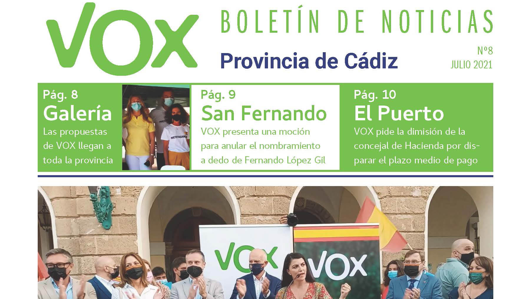 Boletín Cádiz julio