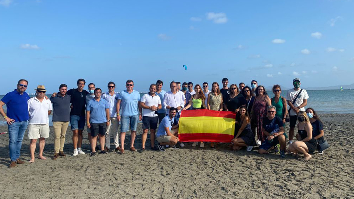 VOX Jóvenes en el Mar Menor
