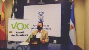 Juan Carlos Sánchez, portavoz de VOX en Alcalá de Guadaíra.