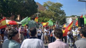 Un momento del acto en defensa del mundo rural.