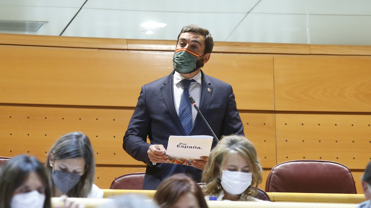 Jacobo González, en el Senado