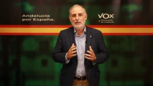 Macario Valpuesta, presidente de VOX Andalucía.